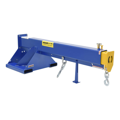 Vestil LM-HBE Hydraulic Powered Telescoping Forklift Lift Boom — Power-Operated Extension, 8,000 lb Capacity