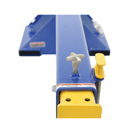 Vestil LM-HBE Hydraulic Powered Telescoping Forklift Lift Boom — Power-Operated Extension, 8,000 lb Capacity