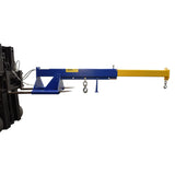 Vestil LM-HBE Hydraulic Powered Telescoping Forklift Lift Boom — Power-Operated Extension, 8,000 lb Capacity