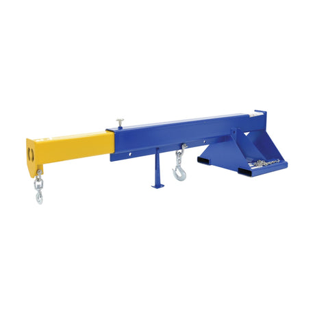 Vestil LM-1T Standard Telescoping Forklift Lift Boom — Heavy-Duty Extendable-Reach Lifting