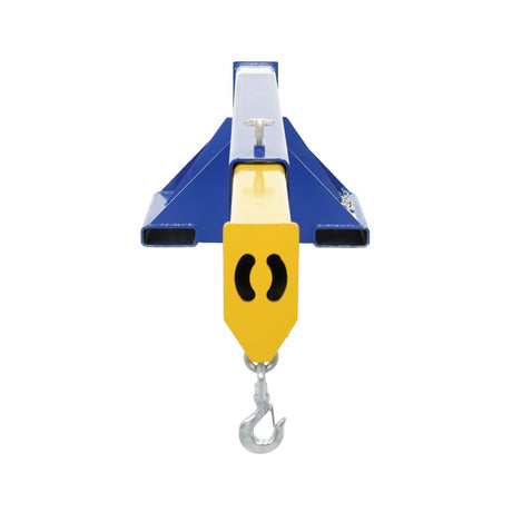 Vestil LM-1T Standard Telescoping Forklift Lift Boom — Heavy-Duty Extendable-Reach Lifting