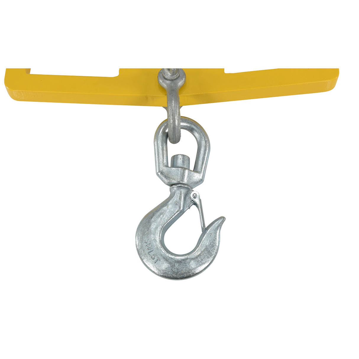 Vestil LM-HP Fork Truck Hook Plate — Forklift Lifting Hook Plate with Anchor Shackle, 4,000–10,000 lb