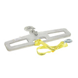 Vestil LM-HP Fork Truck Hook Plate — Forklift Lifting Hook Plate with Anchor Shackle, 4,000–10,000 lb