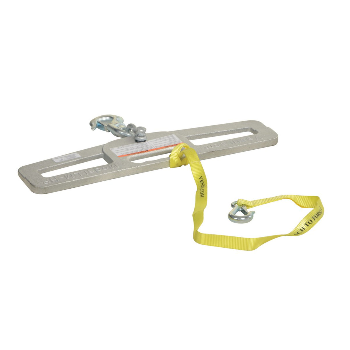 Vestil LM-HP Fork Truck Hook Plate — Forklift Lifting Hook Plate with Anchor Shackle, 4,000–10,000 lb