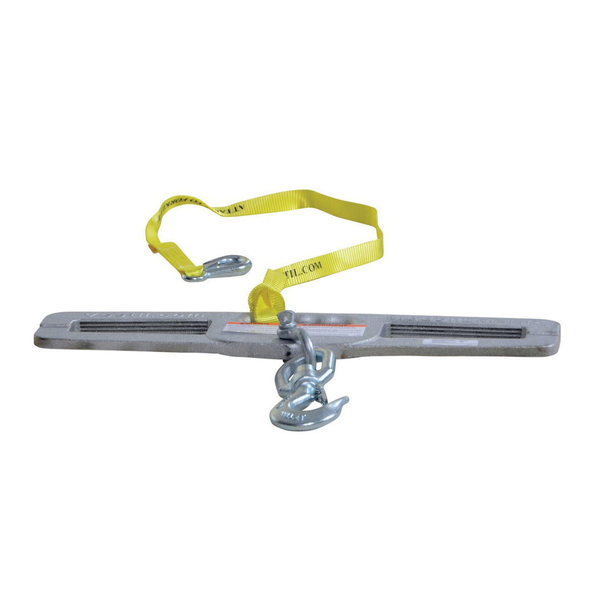Vestil LM-HP Fork Truck Hook Plate — Forklift Lifting Hook Plate with Anchor Shackle, 4,000–10,000 lb