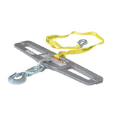 Vestil LM-HP Fork Truck Hook Plate — Forklift Lifting Hook Plate with Anchor Shackle, 4,000–10,000 lb