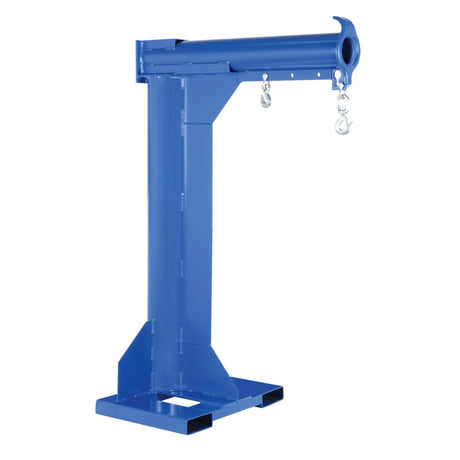 Vestil LM-HRT High Rise Telescoping Forklift Lift Boom — Elevated Hook with Extendable Reach for Above-Grade Lifting
