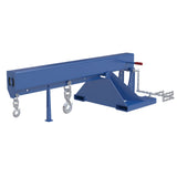 Vestil LM-OBNT Orbiting Non-Telescoping Forklift Lift Boom — Rotating Hook for Load Positioning Without Moving the Forklift