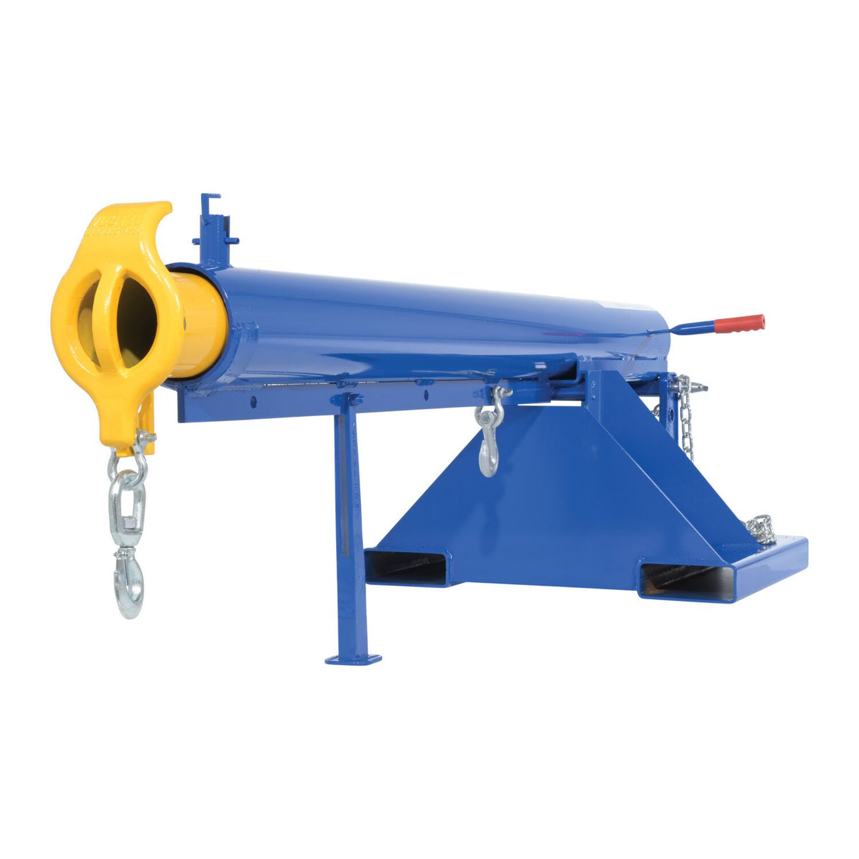 Vestil LM-OBT Orbiting Telescoping Forklift Lift Boom — Rotating Hook with Extendable Reach for Maximum Lift Versatility