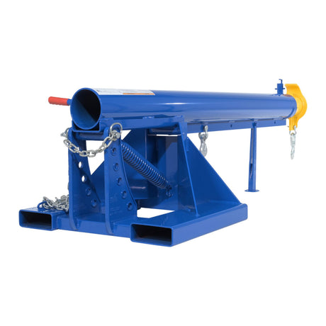 Vestil LM-OBT Orbiting Telescoping Forklift Lift Boom — Rotating Hook with Extendable Reach for Maximum Lift Versatility