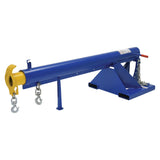 Vestil LM-OBT Orbiting Telescoping Forklift Lift Boom — Rotating Hook with Extendable Reach for Maximum Lift Versatility