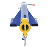 Vestil LM-OBT Orbiting Telescoping Forklift Lift Boom — Rotating Hook with Extendable Reach for Maximum Lift Versatility