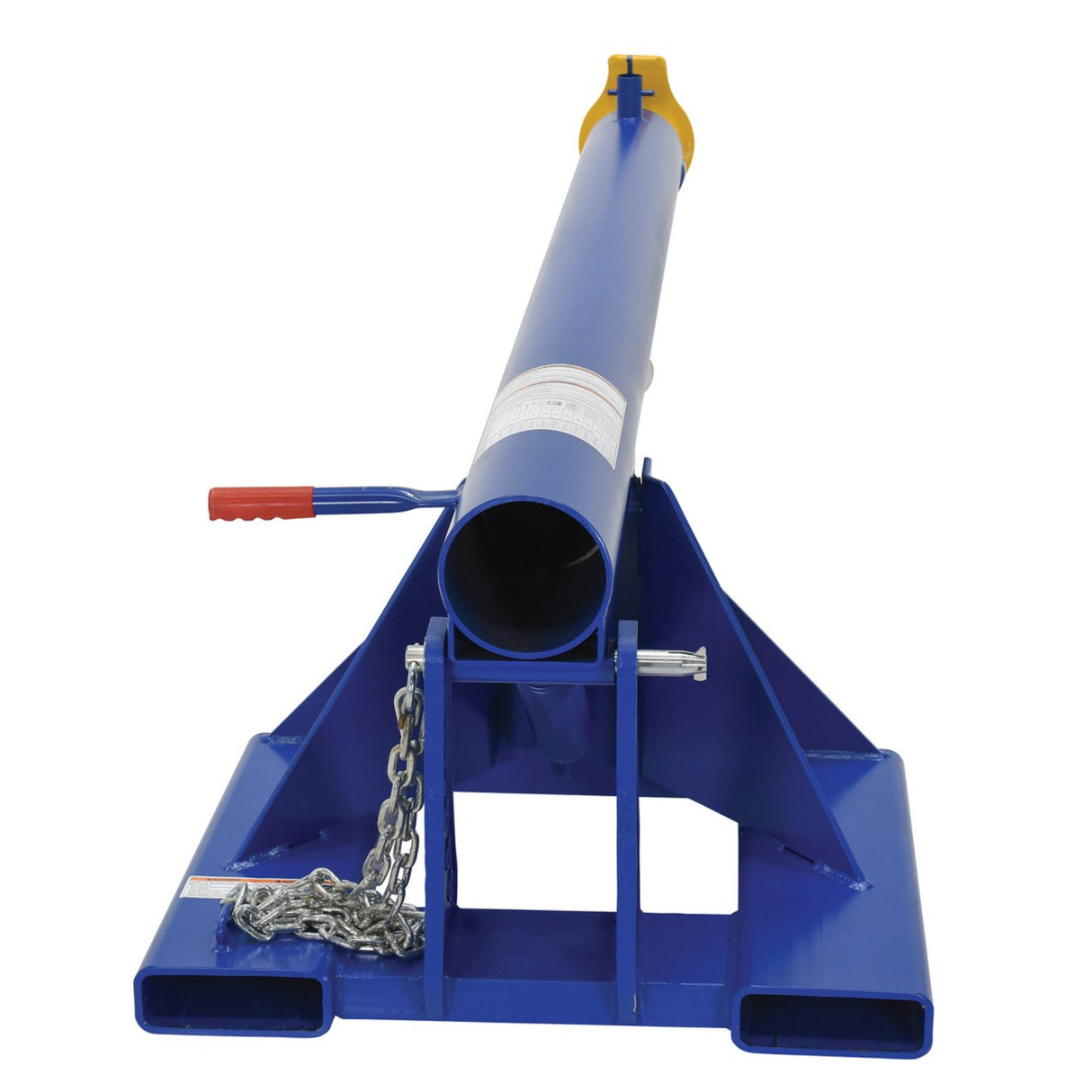 Vestil LM-OBT Orbiting Telescoping Forklift Lift Boom — Rotating Hook with Extendable Reach for Maximum Lift Versatility
