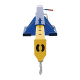 Vestil LM-OBT Orbiting Telescoping Forklift Lift Boom — Rotating Hook with Extendable Reach for Maximum Lift Versatility