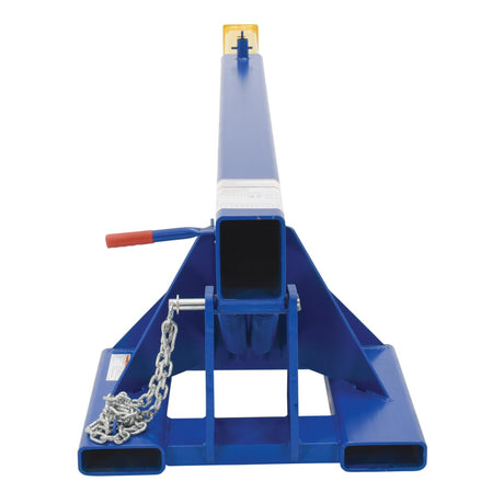 Vestil LM-OBT Orbiting Telescoping Forklift Lift Boom — Rotating Hook with Extendable Reach for Maximum Lift Versatility