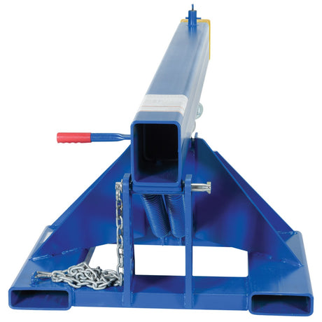 Vestil LM-OBT Orbiting Telescoping Forklift Lift Boom — Rotating Hook with Extendable Reach for Maximum Lift Versatility