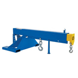 Vestil LM-OBT Orbiting Telescoping Forklift Lift Boom — Rotating Hook with Extendable Reach for Maximum Lift Versatility
