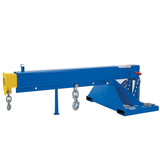 Vestil LM-OBT Orbiting Telescoping Forklift Lift Boom — Rotating Hook with Extendable Reach for Maximum Lift Versatility