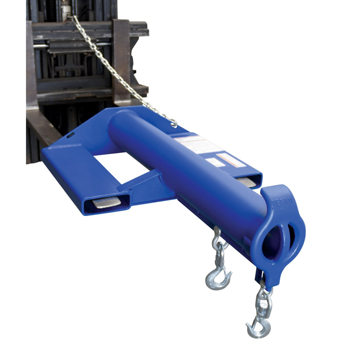 Vestil LMS Shorty Lift Master Fork Truck Boom — Compact Short-Reach Lifting for Tight Spaces