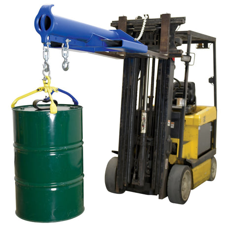 Vestil LMS Shorty Lift Master Fork Truck Boom — Compact Short-Reach Lifting for Tight Spaces