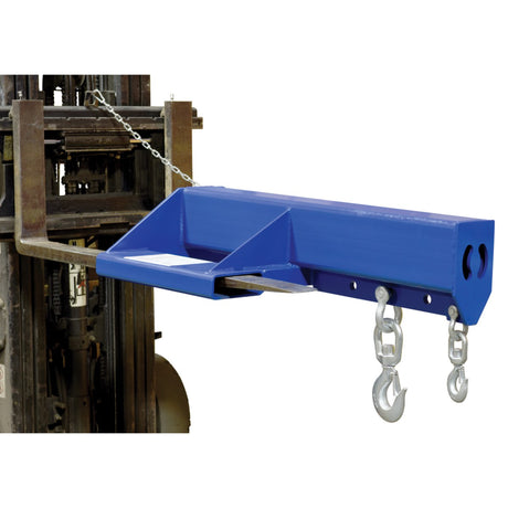 Vestil LMS Shorty Lift Master Fork Truck Boom — Compact Short-Reach Lifting for Tight Spaces