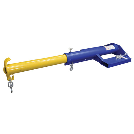 Vestil LMS Shorty Lift Master Fork Truck Boom — Compact Short-Reach Lifting for Tight Spaces