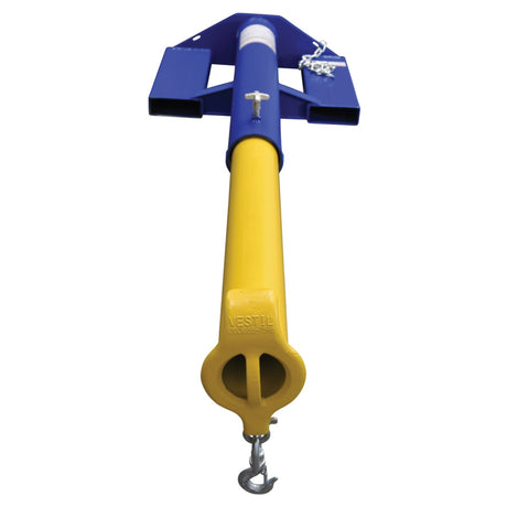 Vestil LMS Shorty Lift Master Fork Truck Boom — Compact Short-Reach Lifting for Tight Spaces