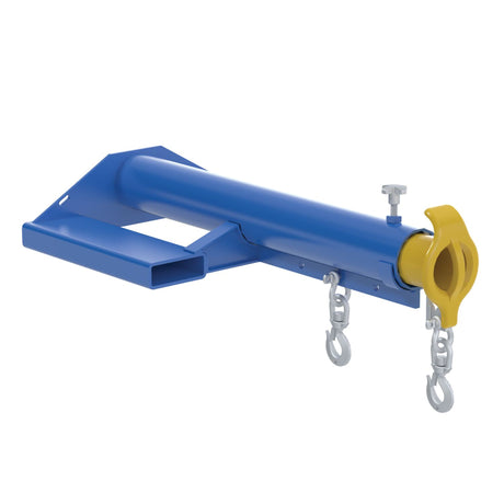Vestil LMS Shorty Lift Master Fork Truck Boom — Compact Short-Reach Lifting for Tight Spaces