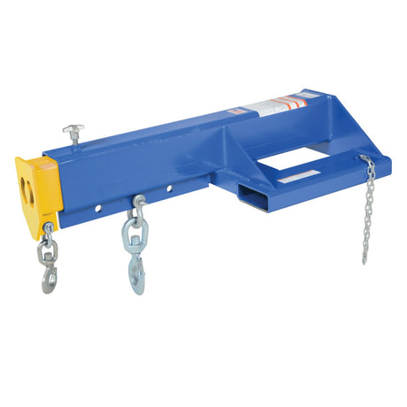 Vestil LMS Shorty Lift Master Fork Truck Boom — Compact Short-Reach Lifting for Tight Spaces