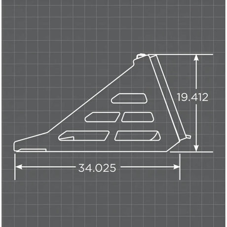 Loflin Fabrication Skid Steer Rock Bucket