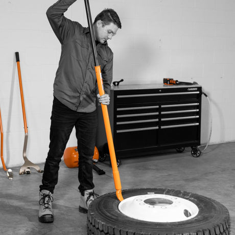 Martins Industries Slide Hammer Bead Breaker (MBB) – Manual Bead Breaker Tool for Semi-Truck & Super Single Tires, Carbon Steel