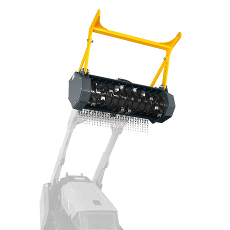 MechMaxx 37" Forestry Drum Mulcher Attachment for Mini Skid Steers