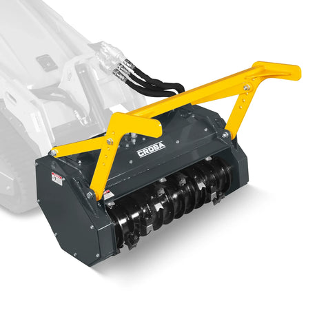 MechMaxx 37" Forestry Drum Mulcher Attachment for Mini Skid Steers