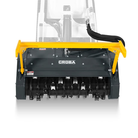 MechMaxx 37" Forestry Drum Mulcher Attachment for Mini Skid Steers