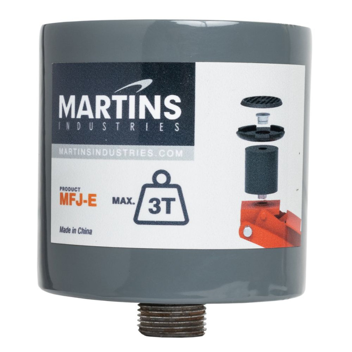 Martins Industries Floor Jack Extension – Heavy-Duty Jack Height Extension Attachment (MFJ-E)