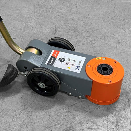 Martins Industries 33-Ton Professional Portable Air/Hydraulic Floor Jack (MFJ-S30T) – Lightweight 2-Stage Service Jack with Foldable Handle for Trucks, Buses & Machinery, 66,000 lb Capacity