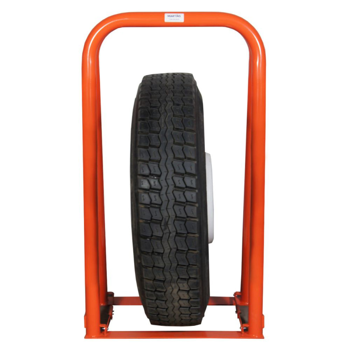 Martins Industries Portable 2-Bar Wide-Base Tire Inflation Cage – 48" Tire Capacity (MIC-2WB)