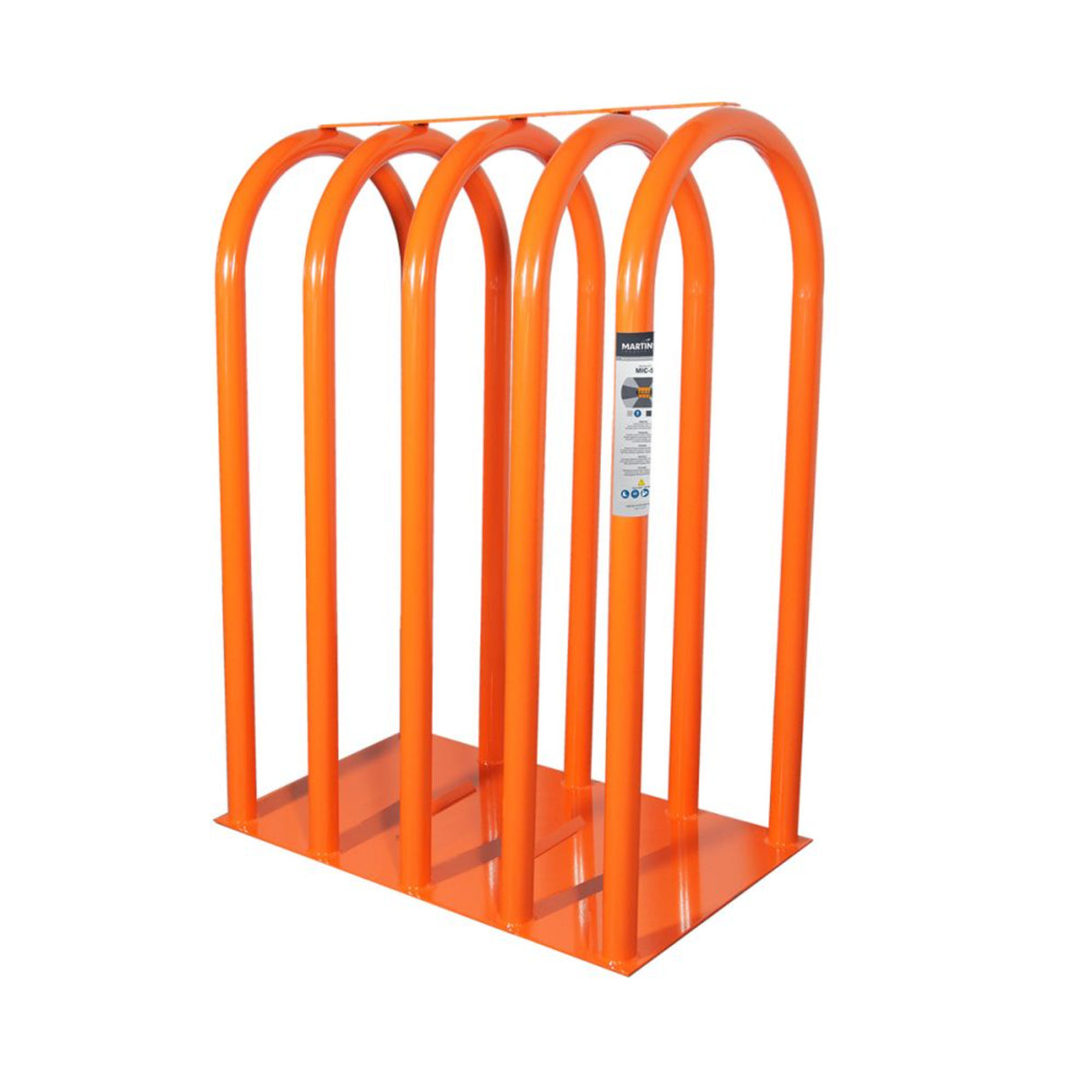 Martins Industries 5-Bar Tire Inflation Cage (MIC-5) – OSHA-Compliant Safety Cage for Truck & Bus (TBR) Tires & Multi-Piece Rims up to 47″ OD, 130 PSI