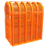 Martins Industries 6-Bar HD Tire Inflation Cage (MIC-6HD) – OSHA-Compliant Safety Cage for Truck, Bus & Aircraft Tires up to 47″ OD, 130 PSI
