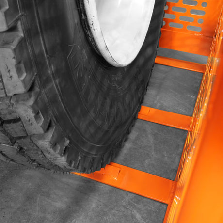 Martins Industries 6-Bar HD Tire Inflation Cage (MIC-6HD) – OSHA-Compliant Safety Cage for Truck, Bus & Aircraft Tires up to 47″ OD, 130 PSI
