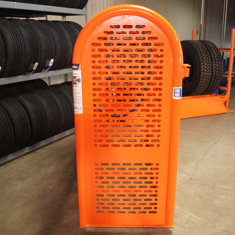 Martins Industries 6-Bar HD Tire Inflation Cage (MIC-6HD) – OSHA-Compliant Safety Cage for Truck, Bus & Aircraft Tires up to 47″ OD, 130 PSI