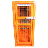 Martins Industries Automatic HD Tire Inflation Cage 82″ (MIC-AUHD-82) – OSHA-Compliant Safety Cage with Built-In 145 PSI Automatic Inflator for OTR, Mining & Earthmover Tires