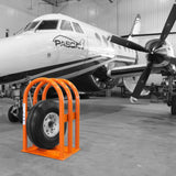 Martins Industries Passenger Car & SUV Tire Inflation Cage (MIC-PCR) – OSHA-Compliant 3-Bar Safety Cage for Car, SUV & Smaller Tires up to 35″ OD, 130 PSI