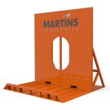Martins Industries 80″ Tire Inflating Barrier / Inflation Cage (MITB-80) – OSHA-Compliant Safety Cage for OTR, Mining & Tractor Tires up to 80″ OD, 145 PSI