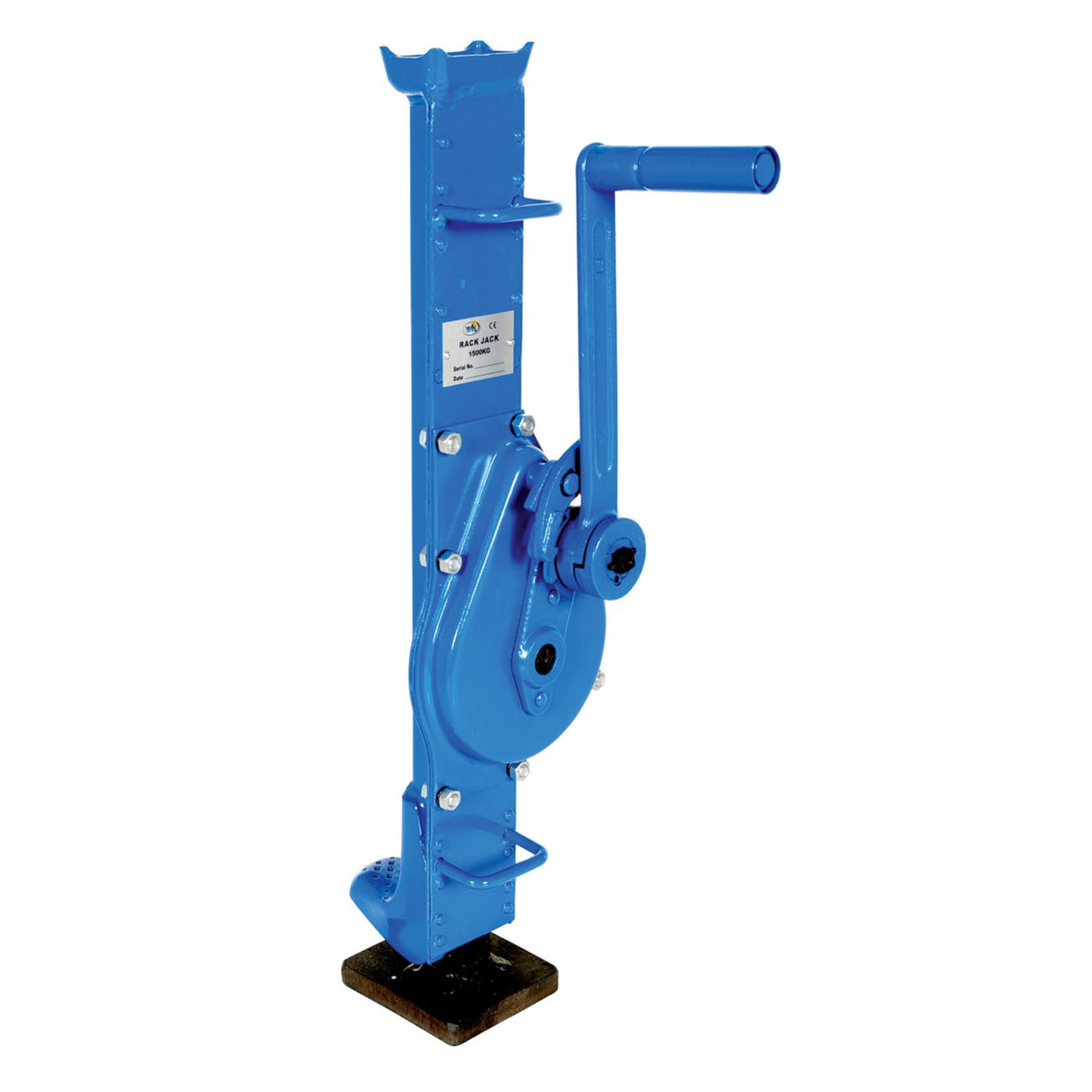 Vestil MMJ Mechanical Machinery Jack — Drift-Free Crank Jack for Vehicle & Equipment Maintenance