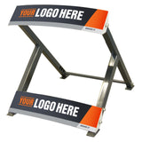 Martins Industries Truck Tire Display Rack – 8 Truck Tire Capacity, 1,750 lb Load Capacity (MTBRD)