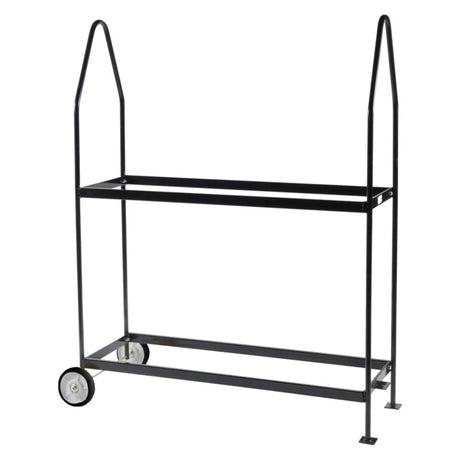 Martins Industries Standard Mobile Tire Display Rack (MTD-60) – 2-Tier Rolling Tire Display, Holds up to 14 Tires, 23″–32″ OD, Indoor/Outdoor