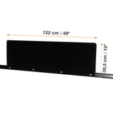 Martins Industries Deluxe Mobile Tire Display Rack (MTD-72) – 2-Tier Rolling Tire Display, Holds up to 16 Tires, 23″–32″ OD, Custom Logo Header