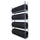 Martins Industries 4-Tier Tire Storage Rack – 88" x 16" x 117" Passenger & Light Truck Tire Rack