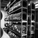 Martins Industries 5-Tier Tire Storage Rack – 88" x 16" x 150" Passenger & Light Truck Tire Rack